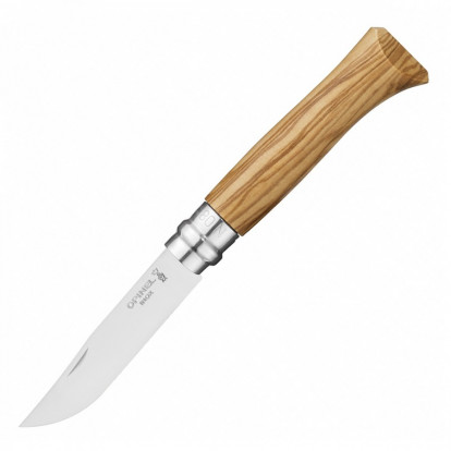 Нож Opinel 8 см олива 001004