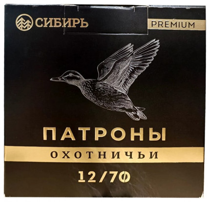 ПАТРОН 12/70 СИБИРЬ PREMIUM 32 гр №5б/к