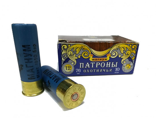 ПАТРОН 12/76 СКМ МАГНУМ 46гр. №0