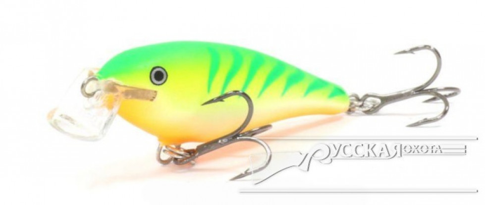 Воблер Rapala 5гр SSR-05 GTU Green Tiger UV