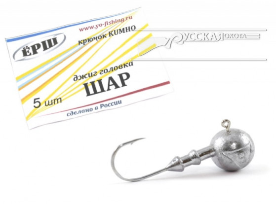 Джигголовка Ерш шар 22гр  №5/0 41979