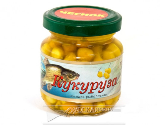 Кукуруза Фиш Гармония Чеснок 105гр 07807