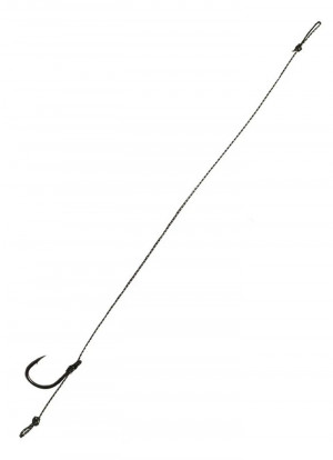 Поводок DoCarp15см 25lb №6 28893 с колечком