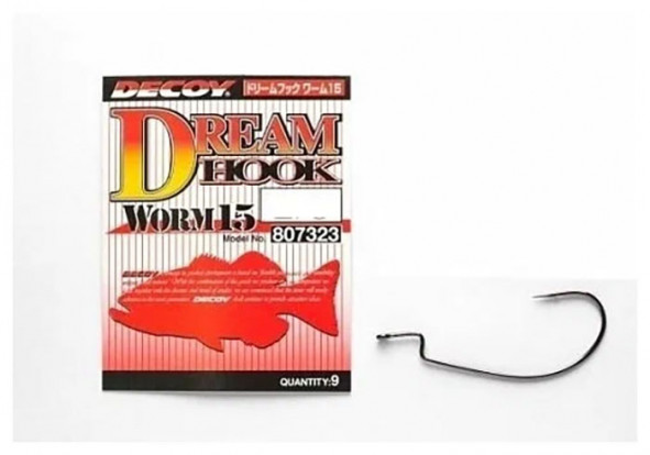Крючки Dream Hook Worm 15 №1/0