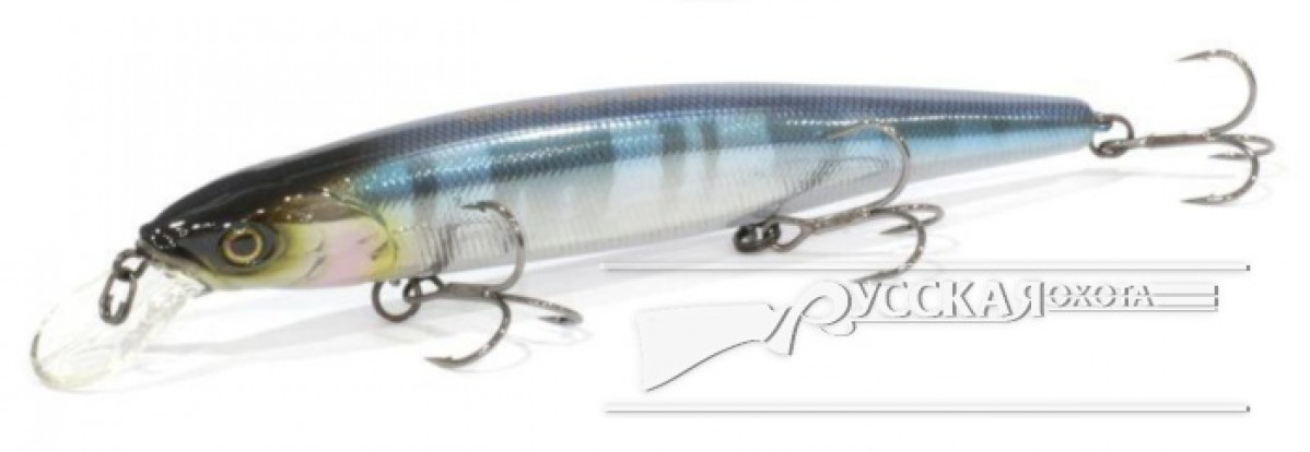 Воблер Jackall MagSquad 128SP half mirror hasu