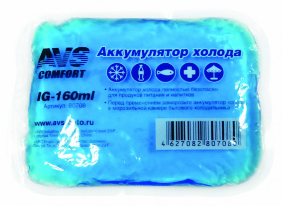Аккумулятор холода AVS IG-160ml 80708
