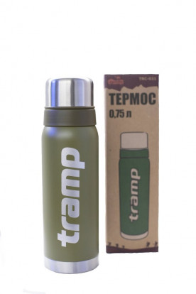 Термос Tramp 0,75л TRC-031 олива
