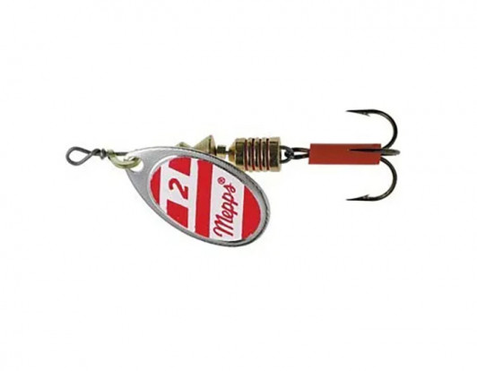 Блесна Mepps Aglia White Red 2S 57341 50194