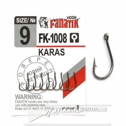 Крючки Fanatik FK-1008 Karas №9