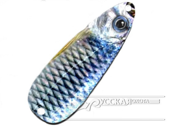 Блесна Pelikan Flutter Spoon 1/5oz 6гр. T Alewife