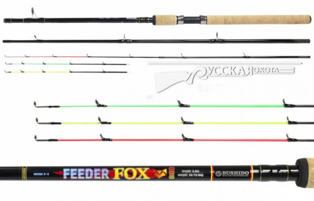 Уд. фидерное 2,7м Bushido Fox Feeder 12004-270 90979