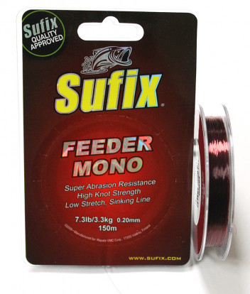 Леска Sufix 150м 0,28мм 6,6кг Feeder Mono 