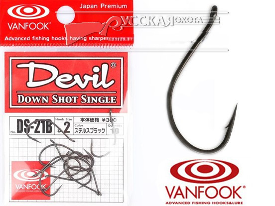 Крючки Vanfook Devil DS-21B №2